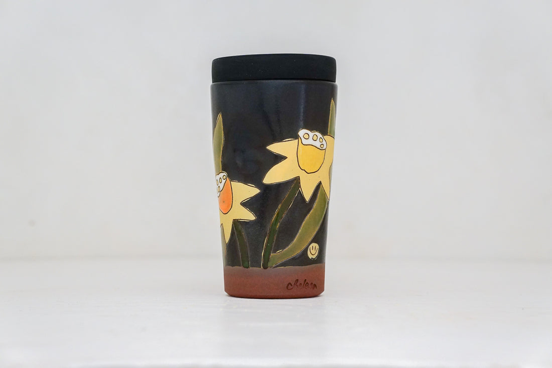 Daffodil travel cup in Darby