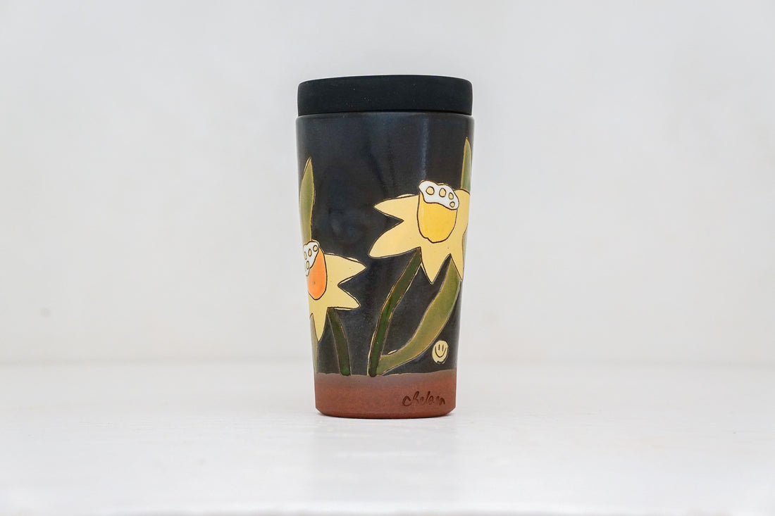 Daffodil travel cup in Darby