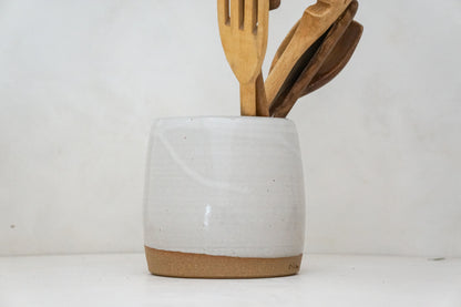 White Utensil Holder*