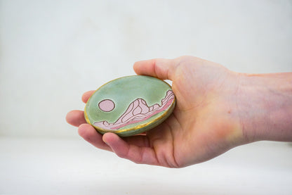 E Teton ring dish in Sage