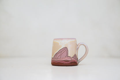 E Teton pink mug in Alpenglow*