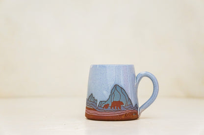 W Teton Bear BB mug in White