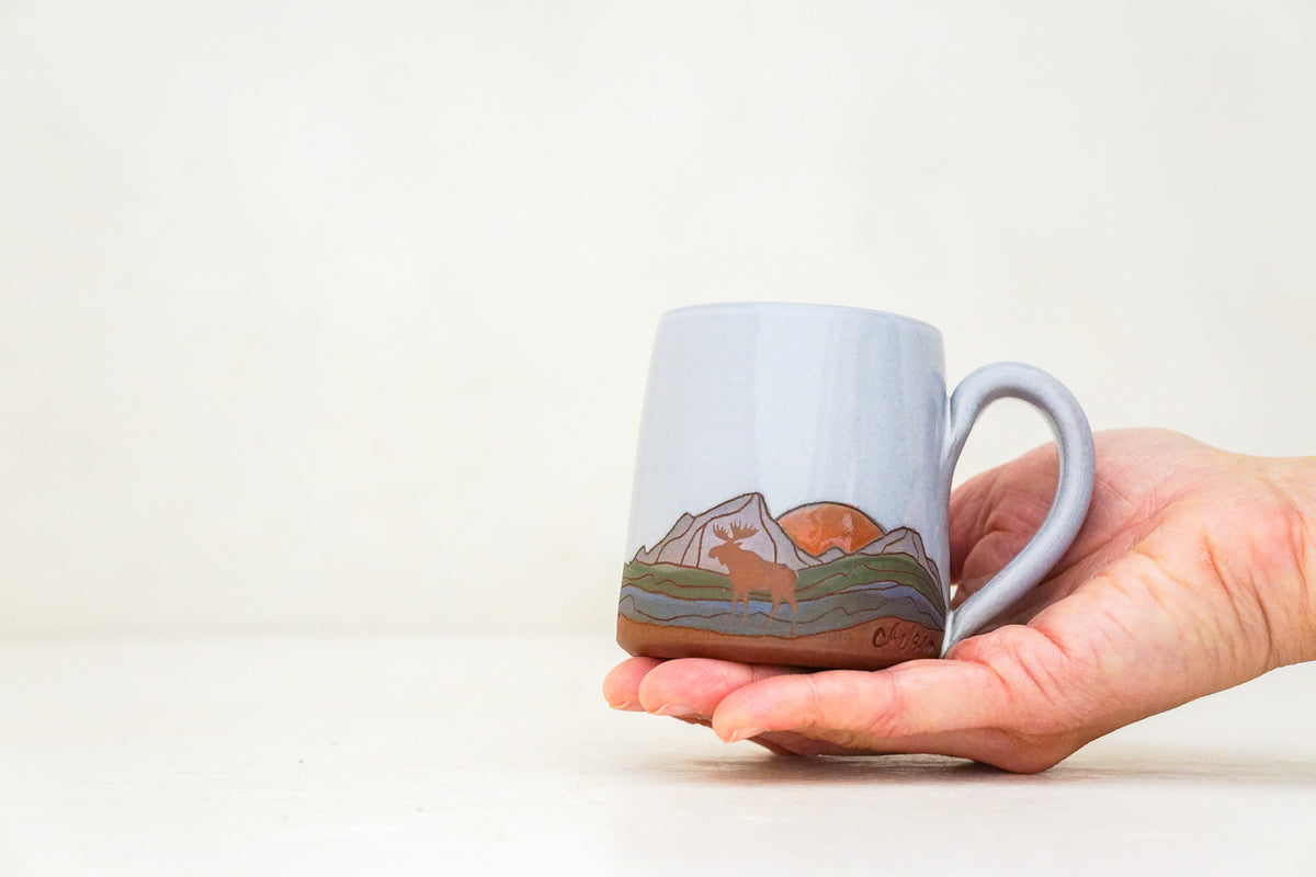 Mtn Moose BB mug in White