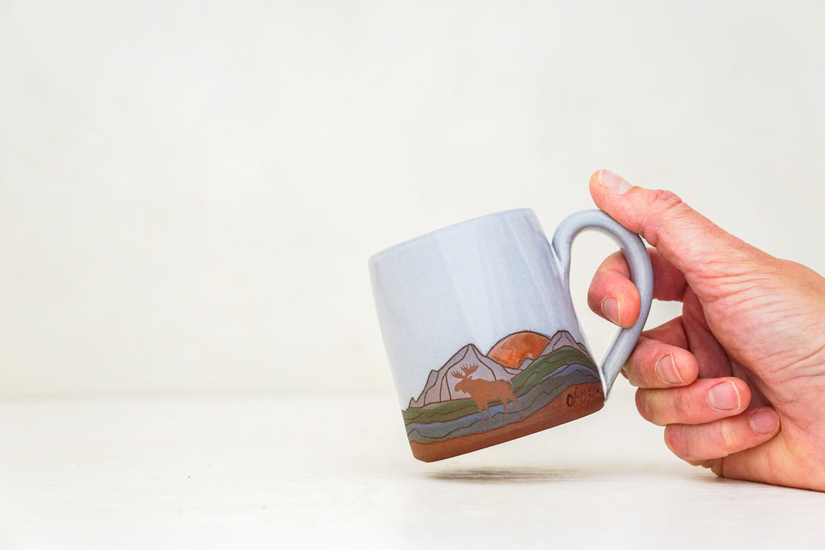 Mtn Moose BB mug in White