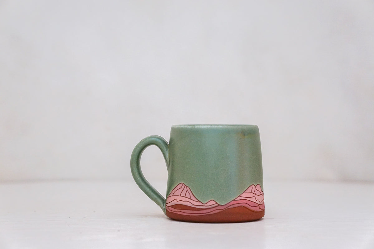 W Teton BB mug in Sage