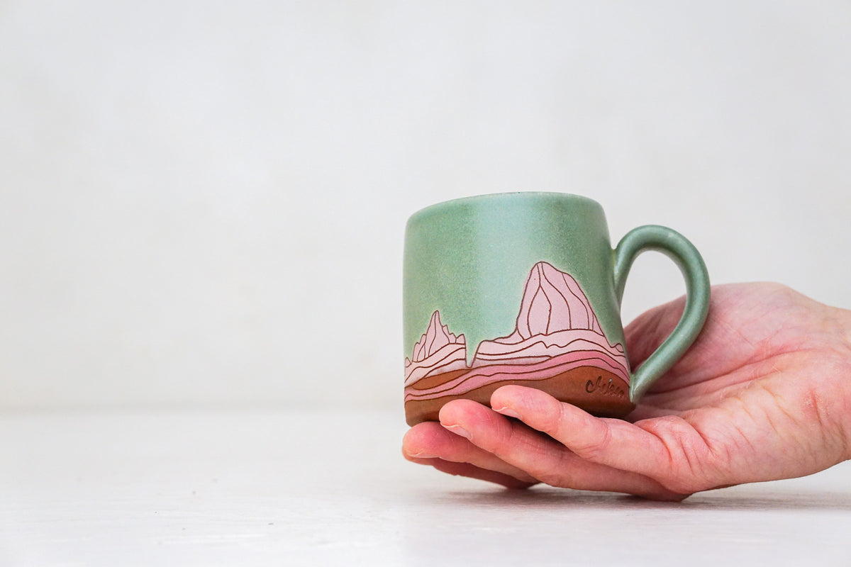 W Teton BB mug in Sage