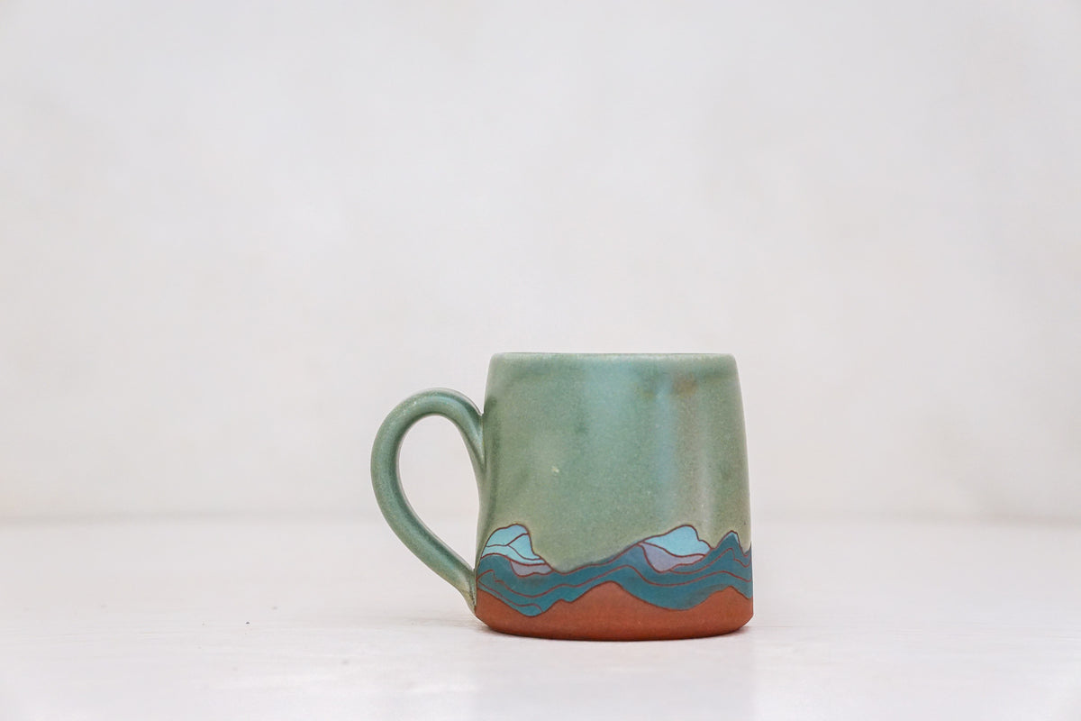 Mtn Moon BB mug in Sage