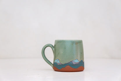 Mtn Moon BB mug in Sage