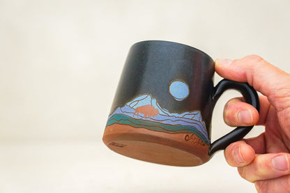 Mtn Moon Bison BB mug in Darby