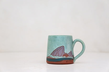 E Teton Bison BB mug in Lake