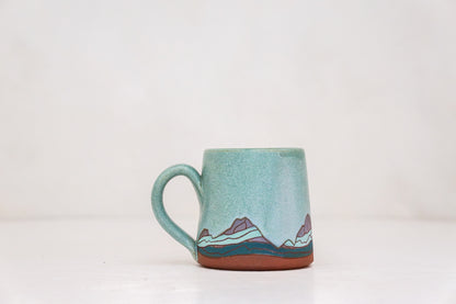 E Teton Bison BB mug in Lake