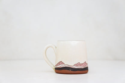 Mtn Bear BB mug in Bone