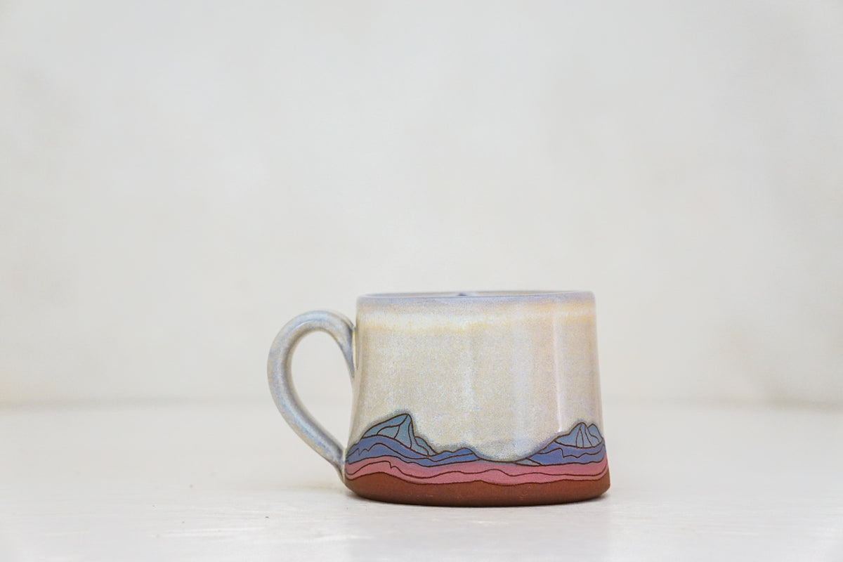 Mtn Moose mug shortie in Alpenglow*