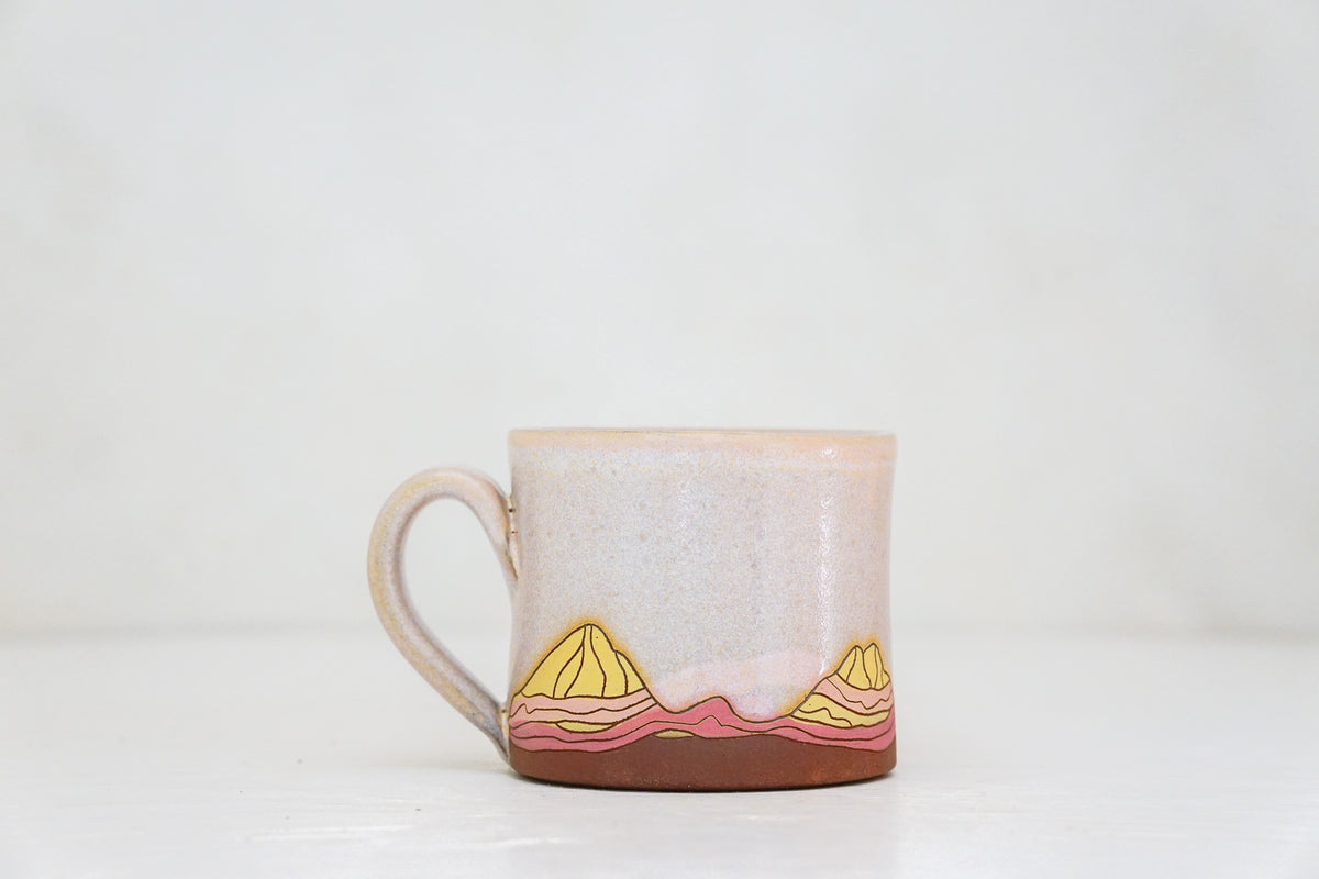 W Teton Moon mug shortie in Alpenglow