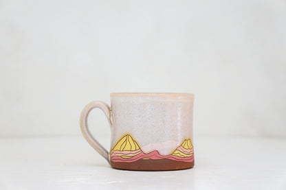 W Teton Moon mug shortie in Alpenglow