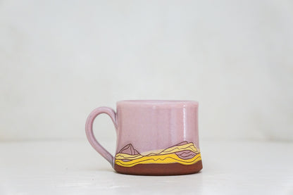 Mtn mug shortie in Pink