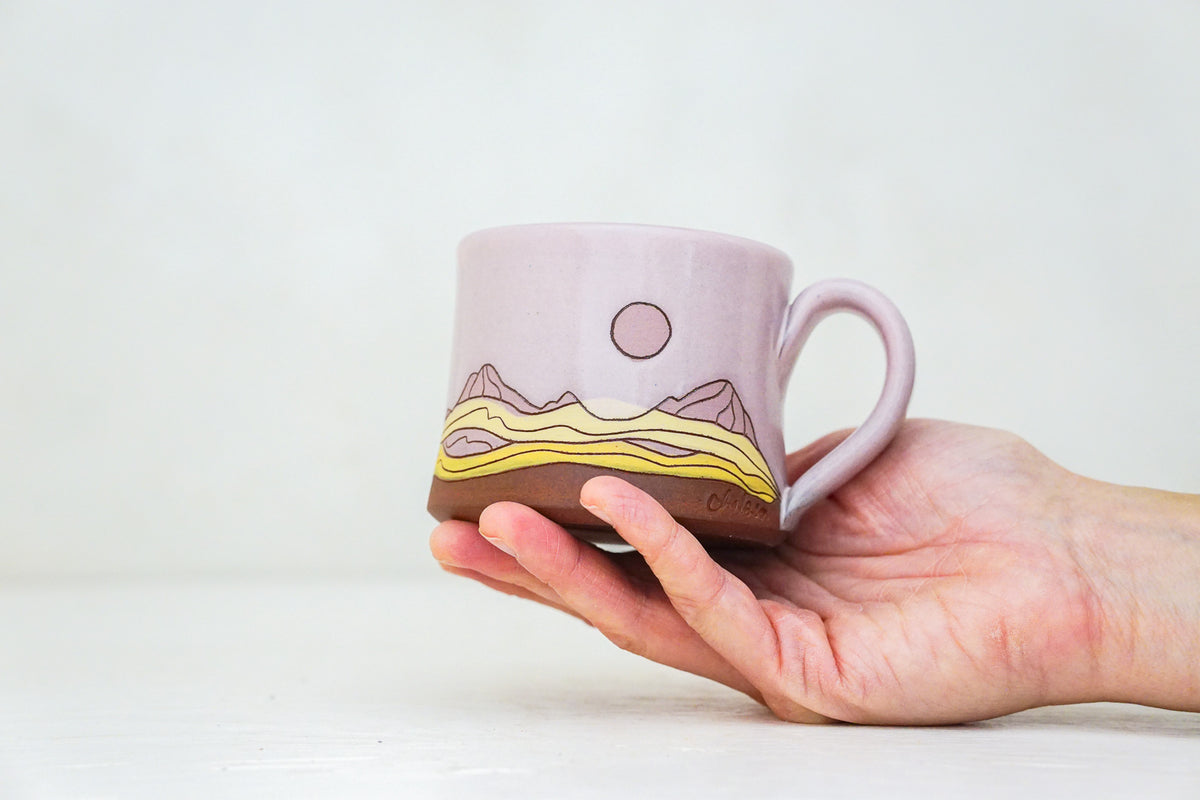 Mtn mug shortie in Pink