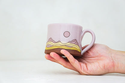 Mtn mug shortie in Pink