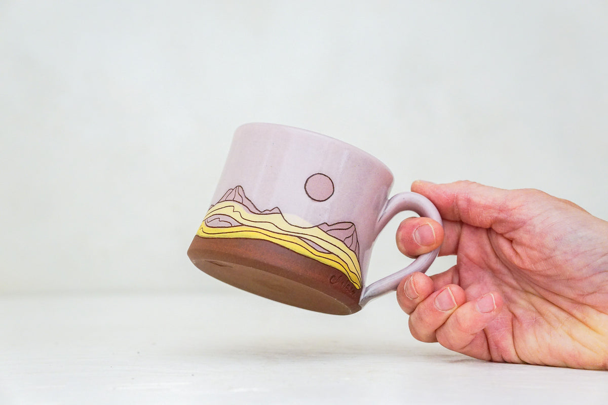 Mtn mug shortie in Pink