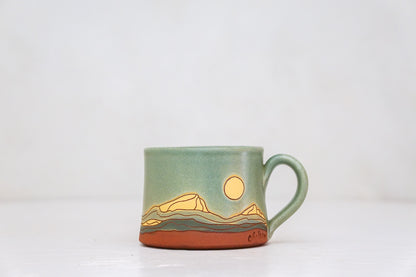 Mtn Moon mug shortie in Sage