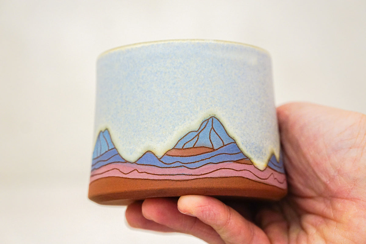 E Teton Bison mug shortie in Bone