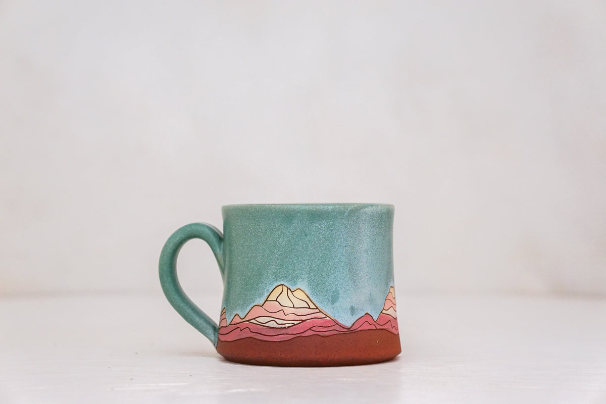 E Teton mug shortie in Lake