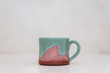 E Teton Pink mug shortie in Lake