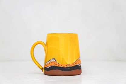 Mtn Birds OG mug in Tang