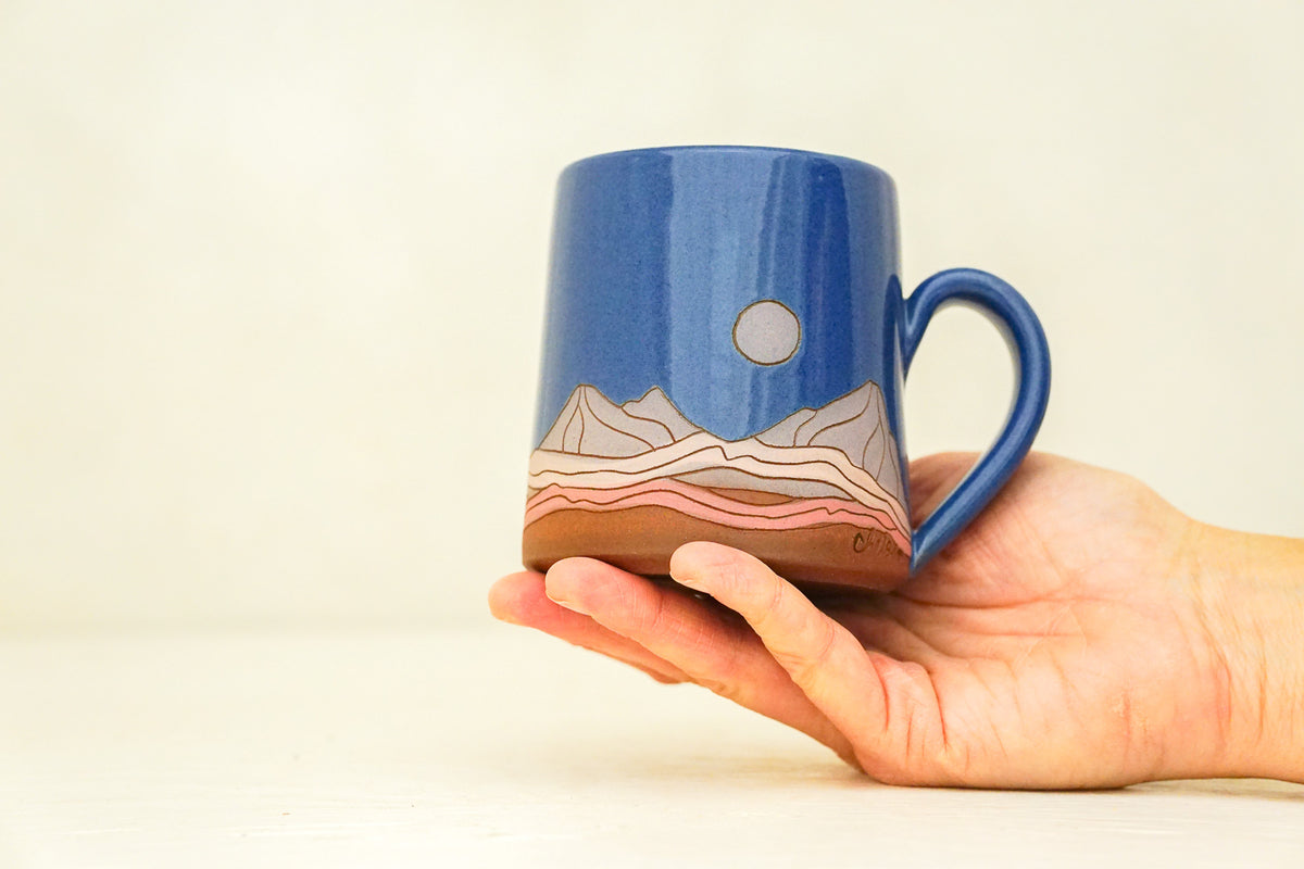 Mtn Moon OG mug in Flax