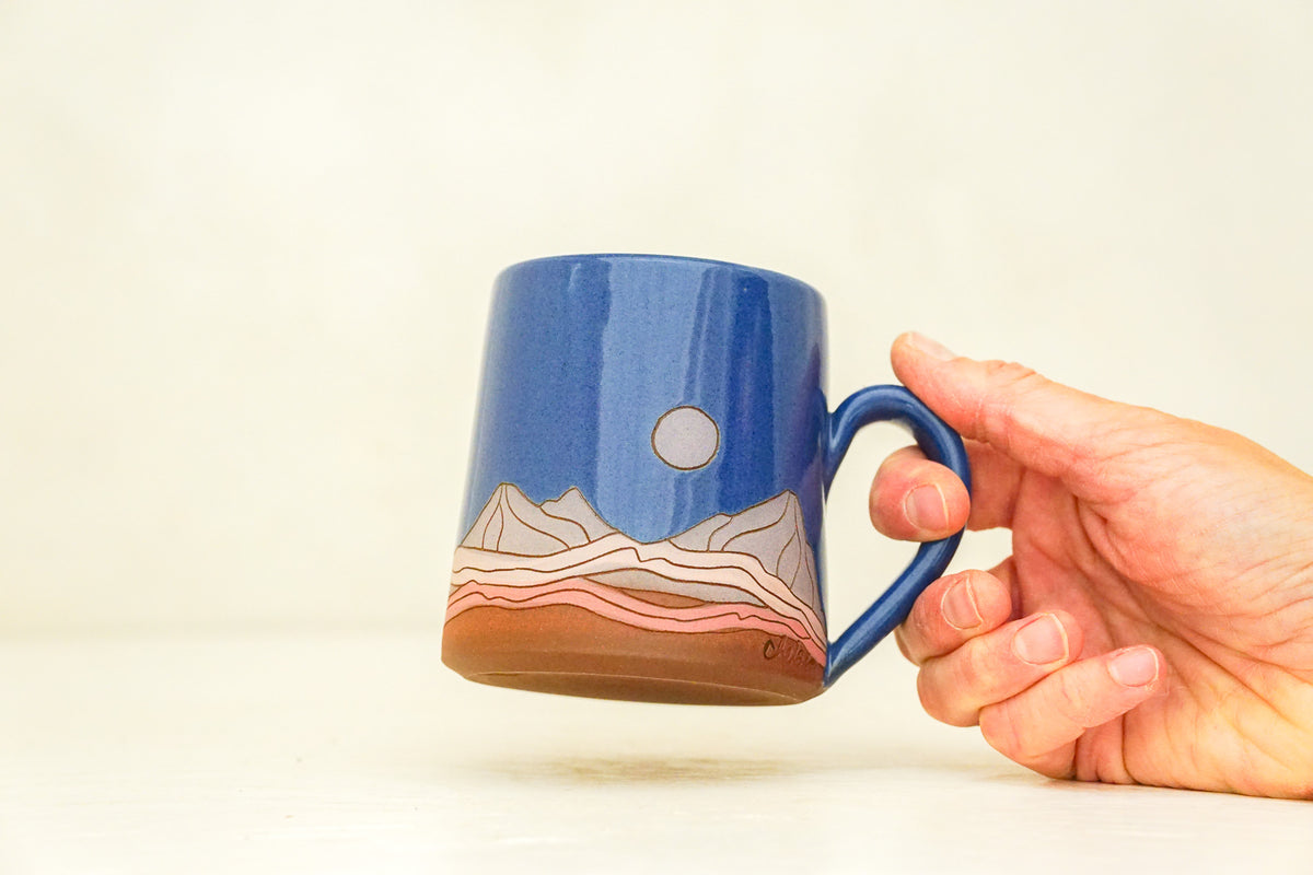 Mtn Moon OG mug in Flax