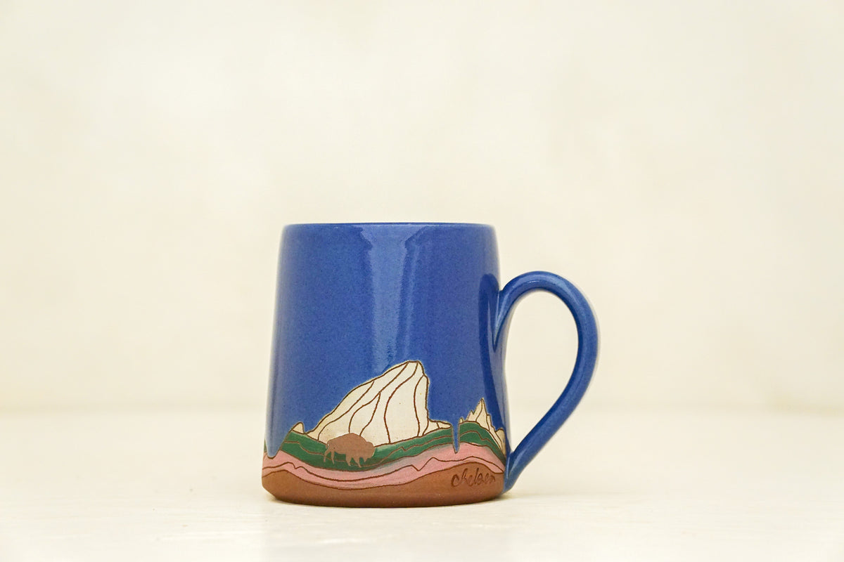 E Teton Bison OG mug in Flax