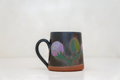 Purple Rose mug in Darby*