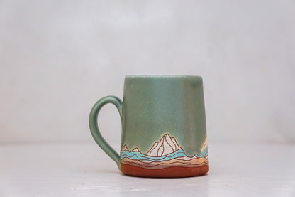 E Teton Moose OG mug in Sage