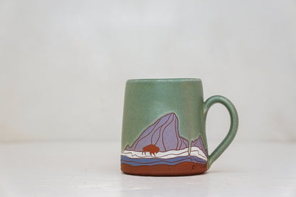 E Teton Bison OG mug in Sage
