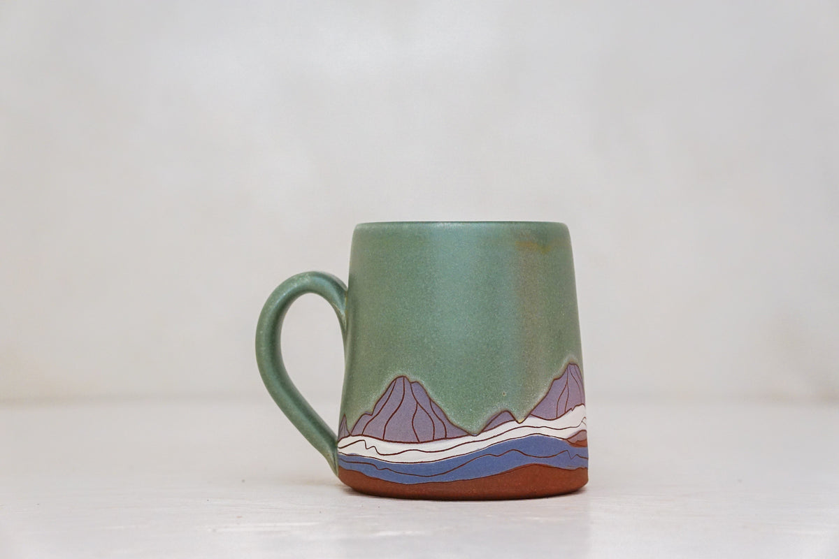 E Teton Bison OG mug in Sage