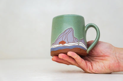 E Teton Bison OG mug in Sage