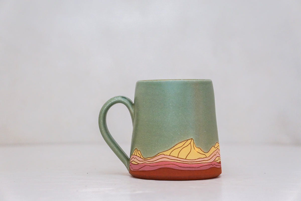 Mtn Bison OG mug in Sage