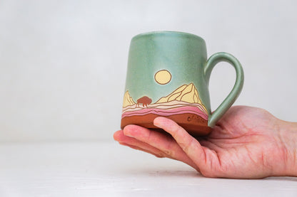 Mtn Bison OG mug in Sage