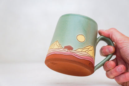 Mtn Bison OG mug in Sage