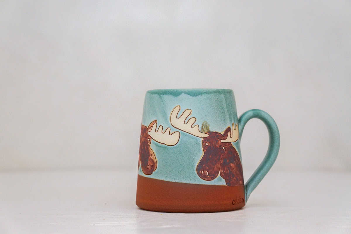 Moose OG mug In Lake*