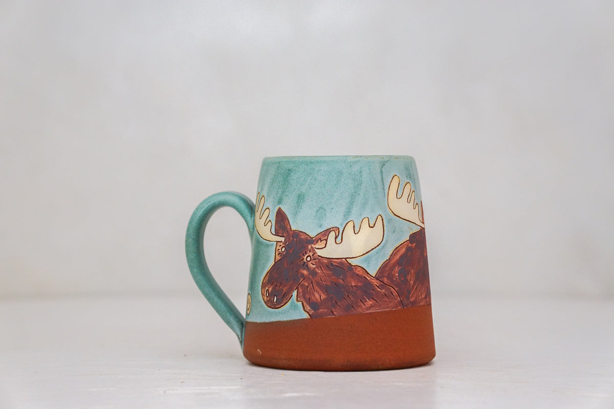 Moose OG mug In Lake*
