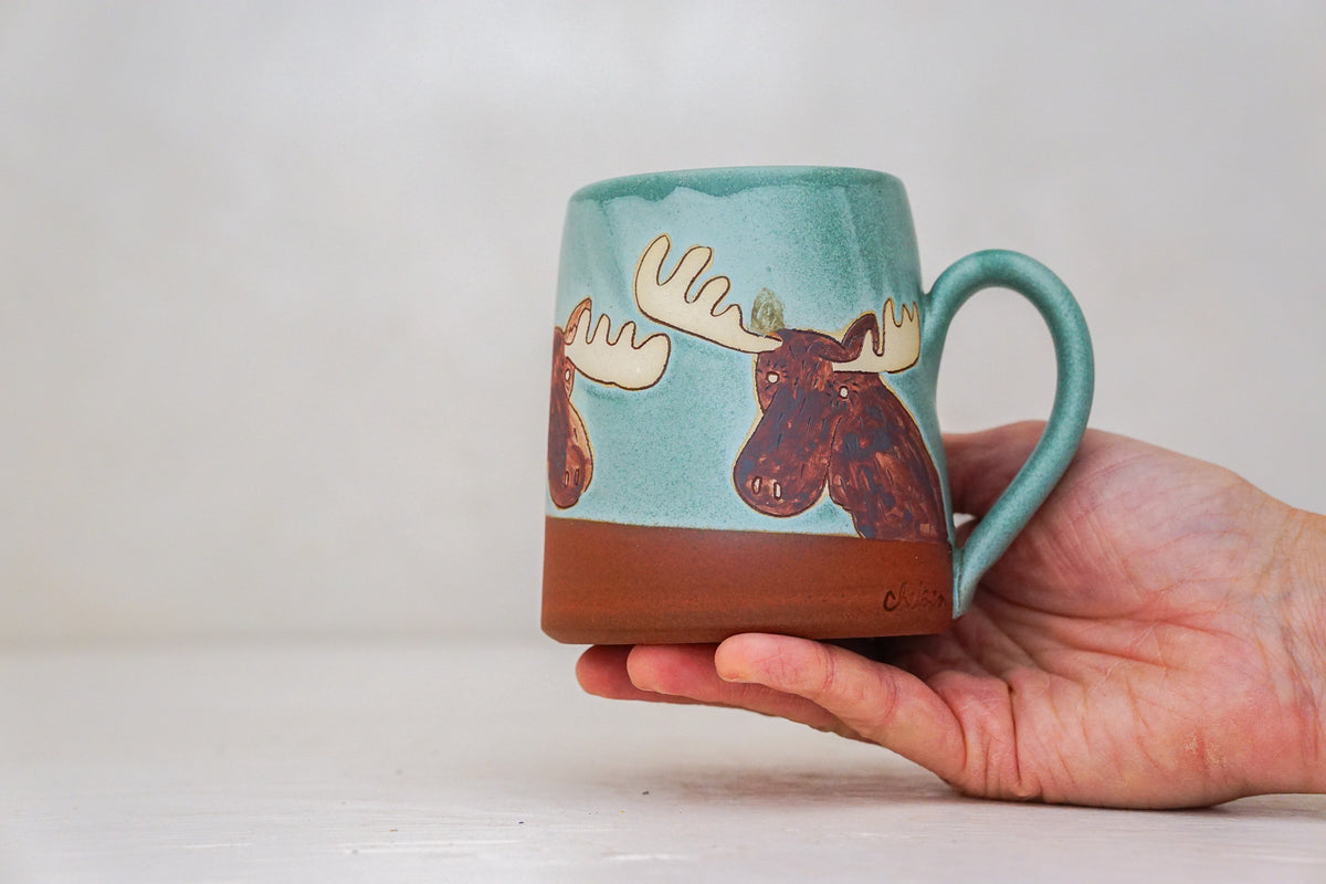 Moose OG mug In Lake*