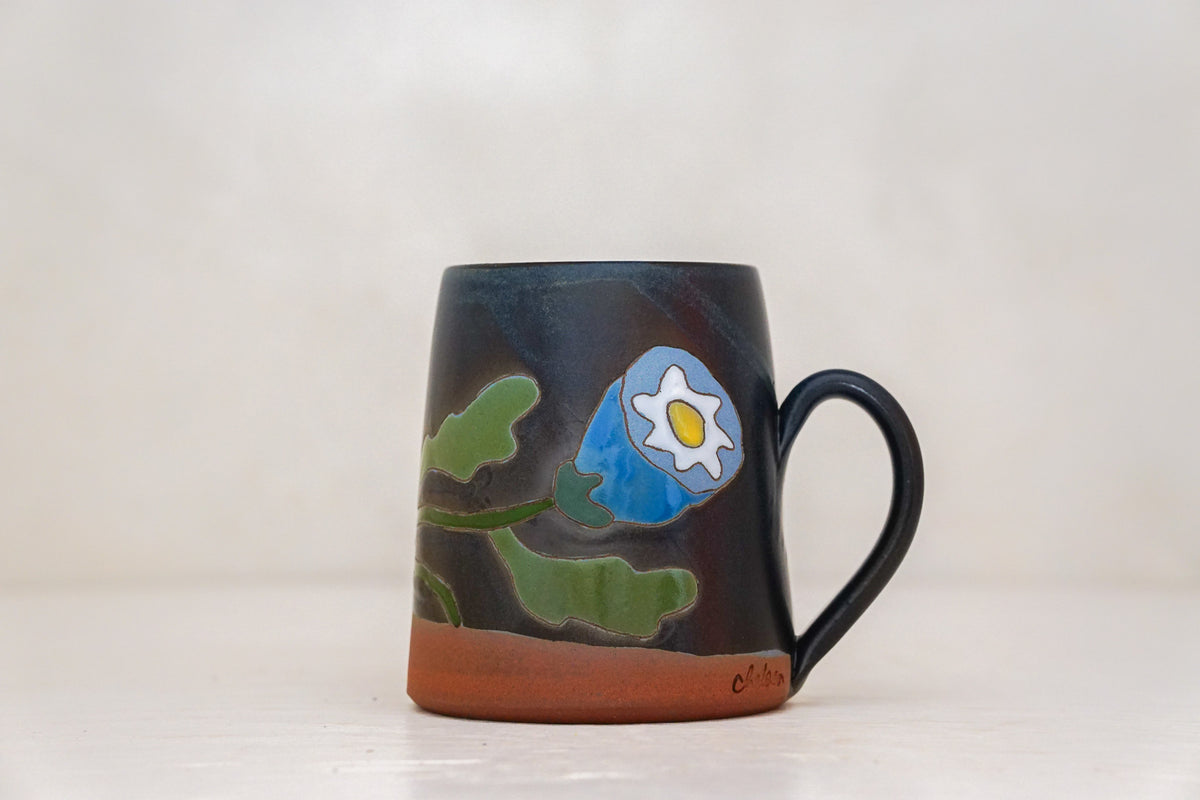 BIG Morning Glory mug in Darby