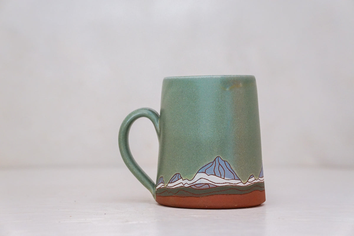 BIG E Teton Moose mug in Sage