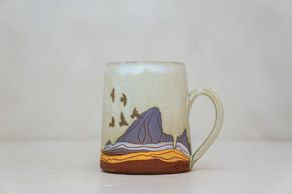BIG E Teton Birds mug in Bone