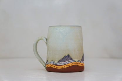 BIG E Teton Birds mug in Bone