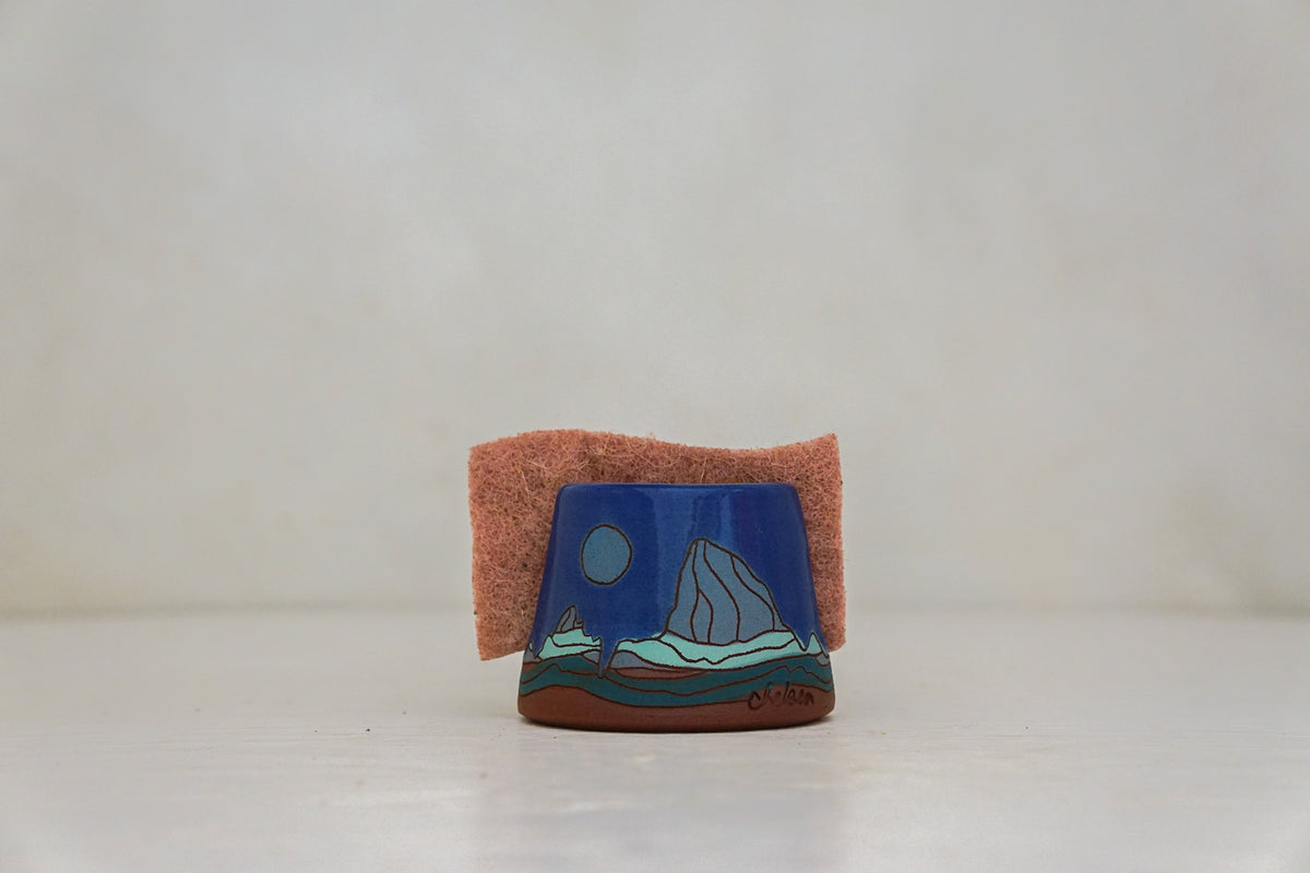 W Teton Sponge Holder in Flax