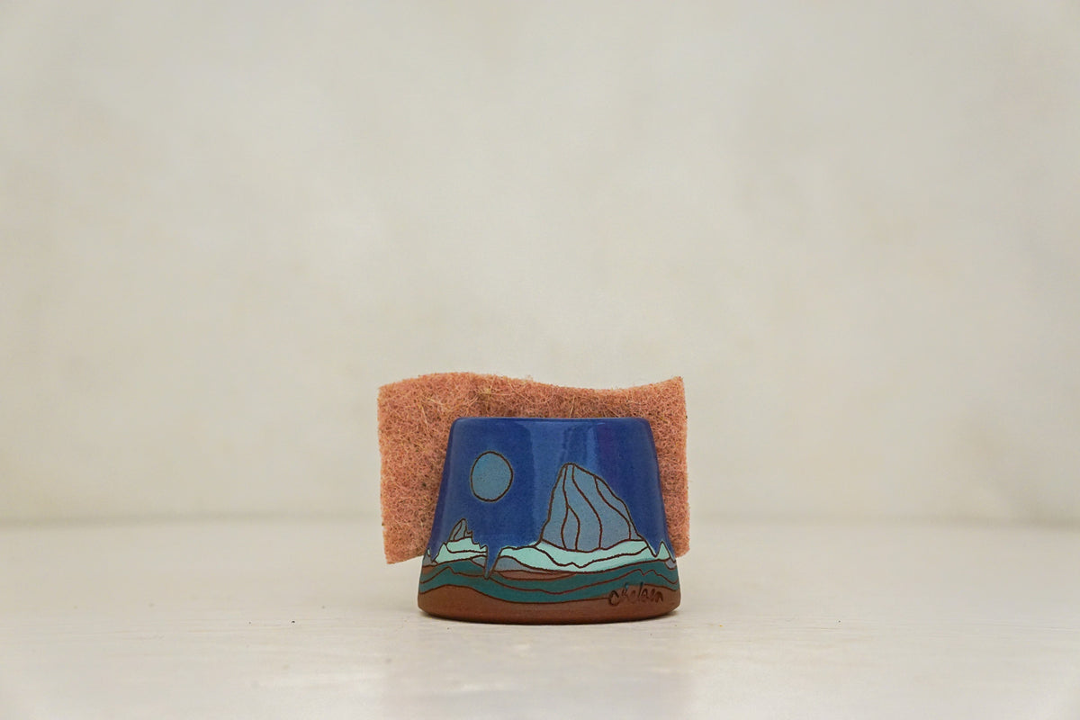 W Teton Sponge Holder in Flax