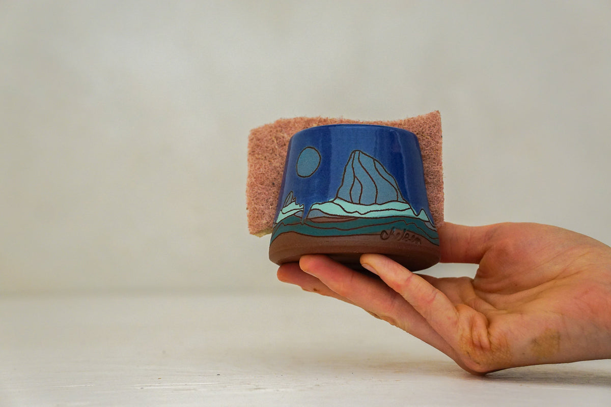 W Teton Sponge Holder in Flax