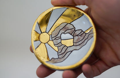 GOLD Arches Ring dish